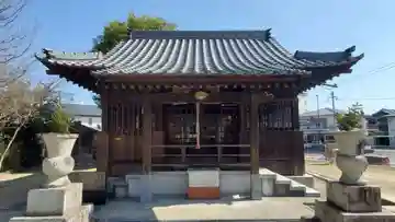 地禄天神社の本殿・本堂
