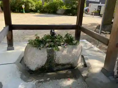 神館神社の手水舎