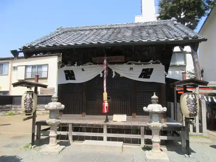 薬師神社の本殿・本堂