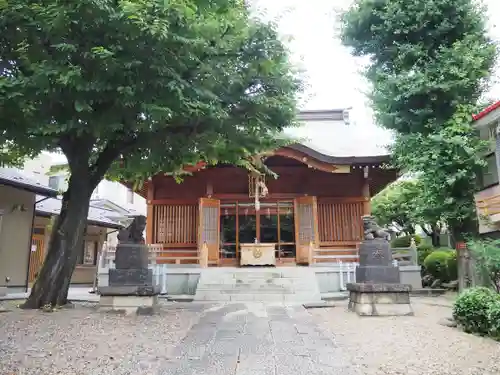 田端八幡神社の本殿・本堂
