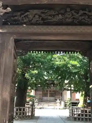 長念寺の山門・神門