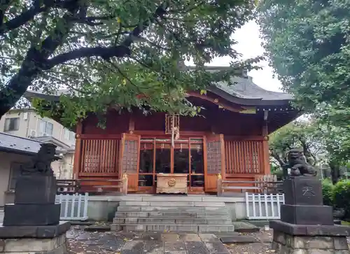 田端八幡神社の本殿・本堂