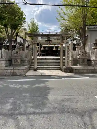 河堀稲生神社の鳥居