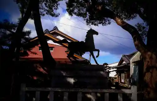 霞浦神社の像