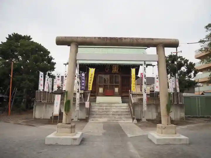 西小松川天祖神社の鳥居