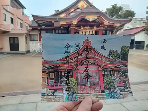 上の天神 生根神社の御朱印