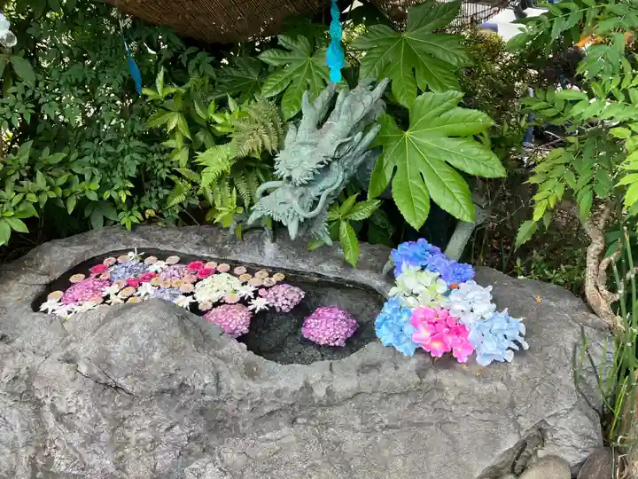 三輪神社の手水舎