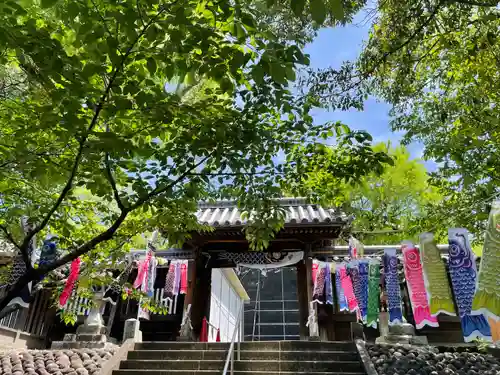 福島八幡宮の山門・神門
