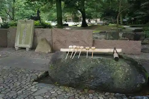 岐阜護國神社の手水