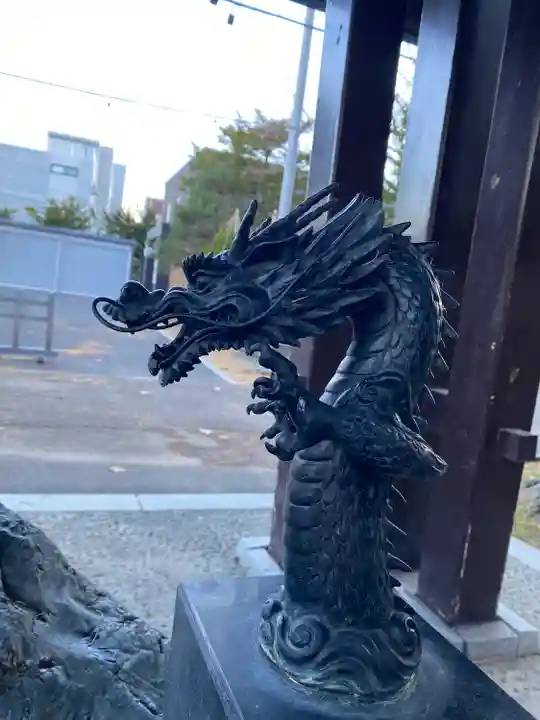 月寒神社の手水舎