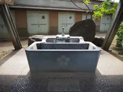 新井天神北野神社の手水舎