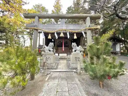 八幡神社の鳥居