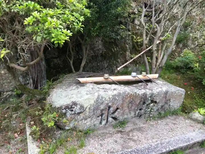 伊弉諾神社の手水舎
