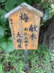 富部神社の自然