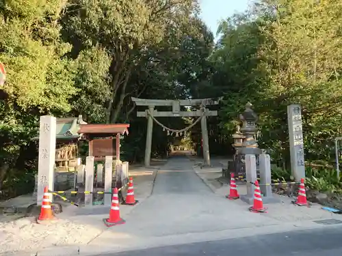 白山媛神社（上条白山媛神社）の鳥居