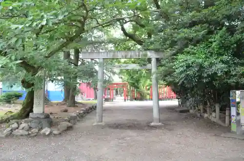 諏訪神社の鳥居