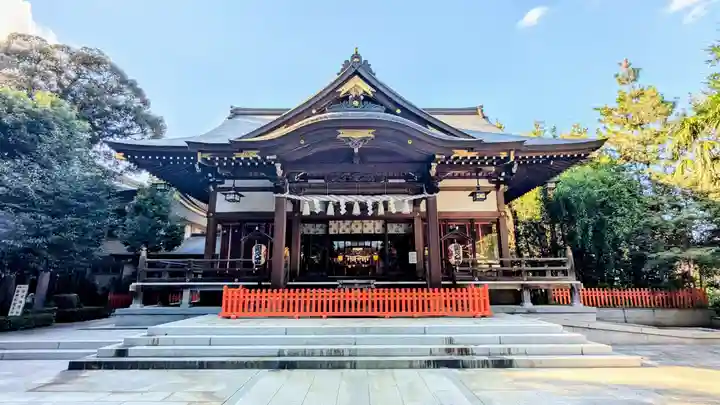道野辺八幡宮の本殿・本堂