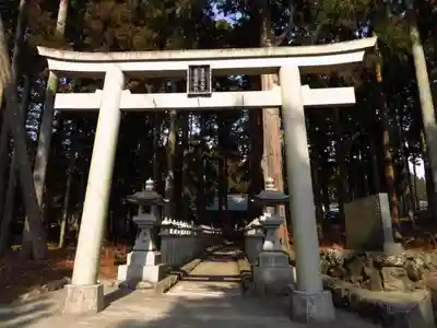 山宮浅間神社の鳥居