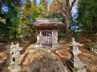 絵馬ヶ沢稲荷大明神の本殿・本堂