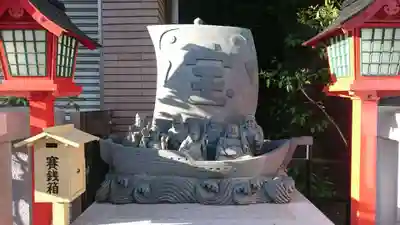 十番稲荷神社の像