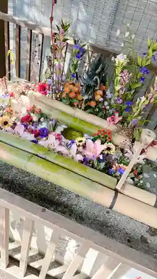 豊平神社の手水舎