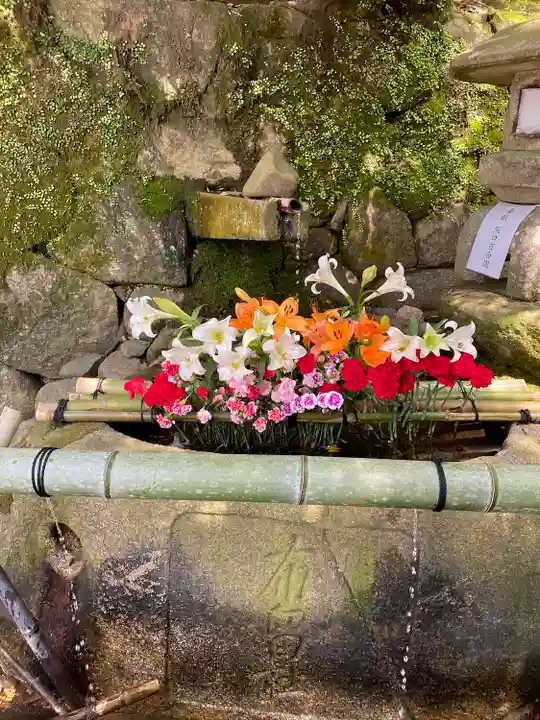 石上神宮の手水舎