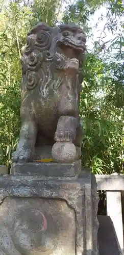 居木神社の狛犬