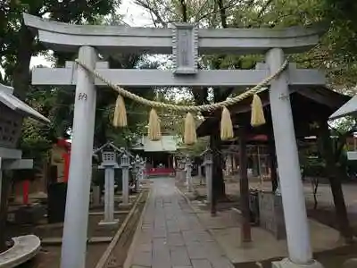 芳川神社の鳥居