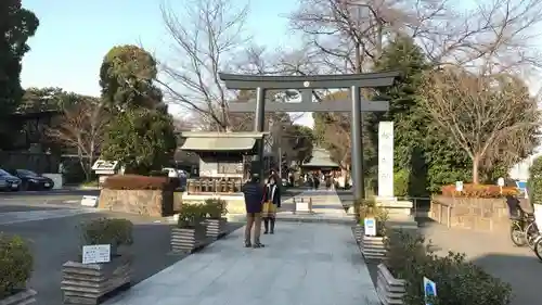 松陰神社の鳥居