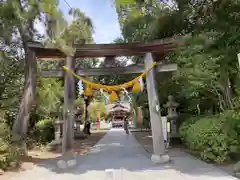 進雄神社の鳥居