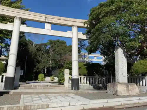 龍口明神社の鳥居