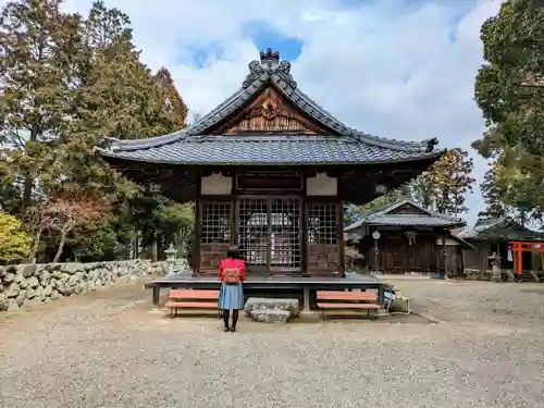 戸津神社の本殿・本堂