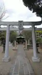 三囲神社の鳥居