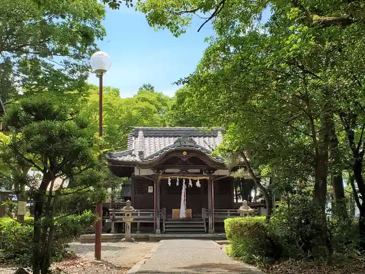 賢木神社の本殿・本堂