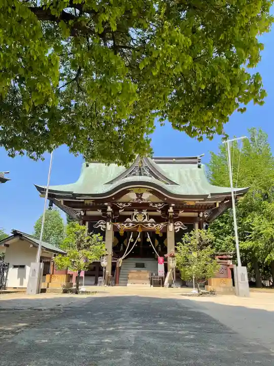 諏訪神社の本殿・本堂