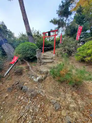 足尾山神社の鳥居