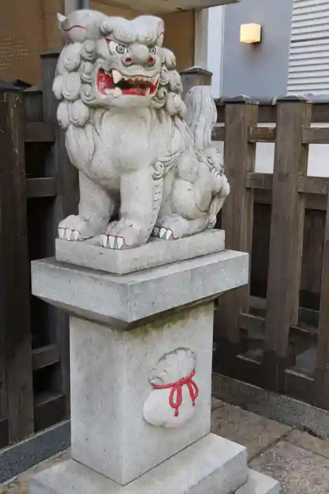 袋町お聖天 福生院の狛犬