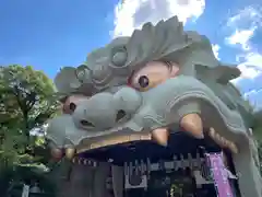 難波八阪神社の狛犬