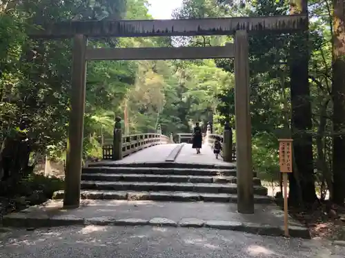 伊勢神宮内宮（皇大神宮）の鳥居