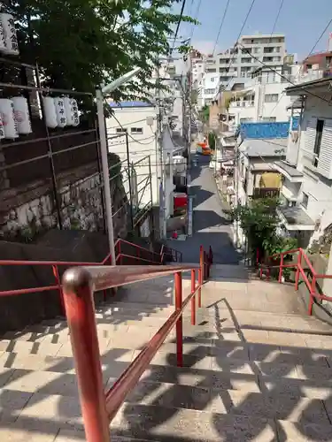 須賀神社の景色