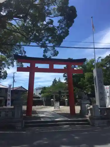 玉前神社の鳥居