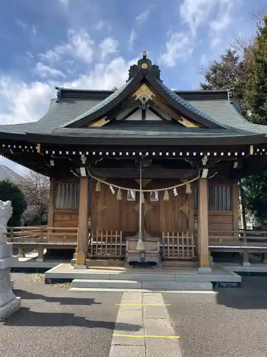 並木氷川神社の本殿