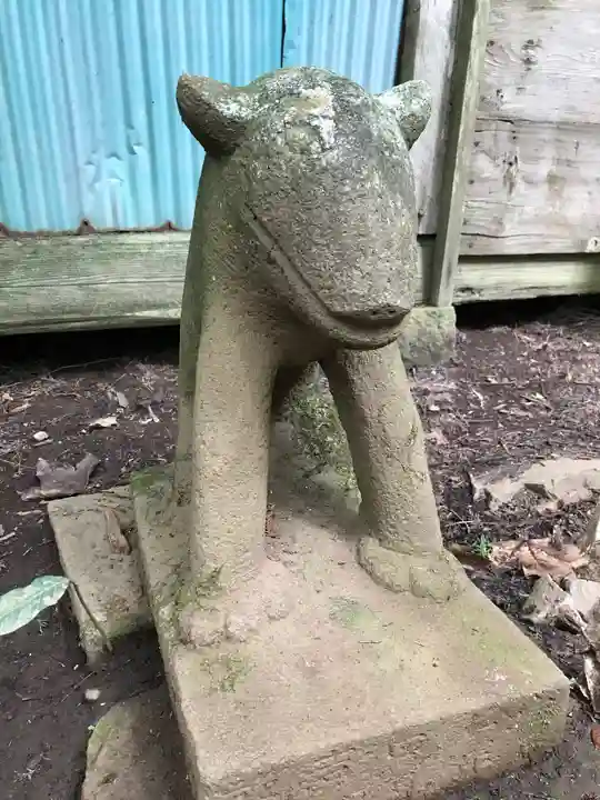 大嶽神社の狛犬