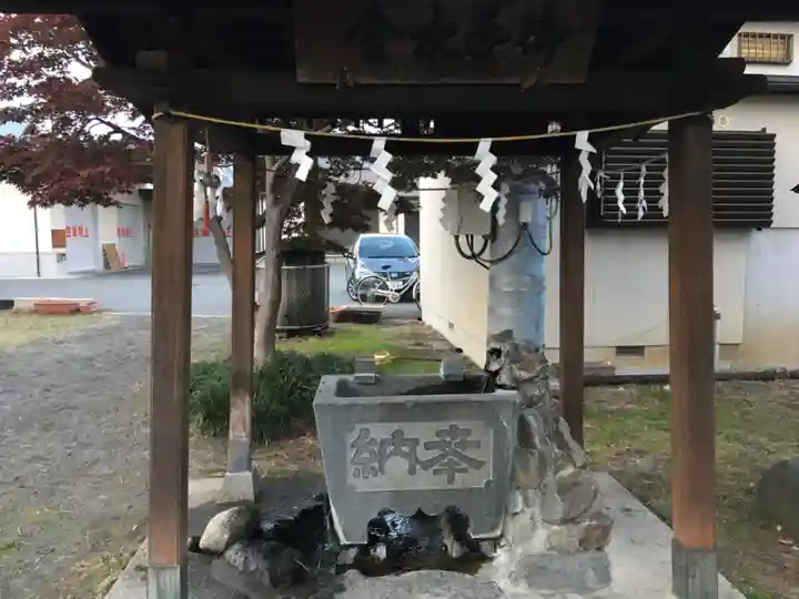 甲斐奈神社の手水舎