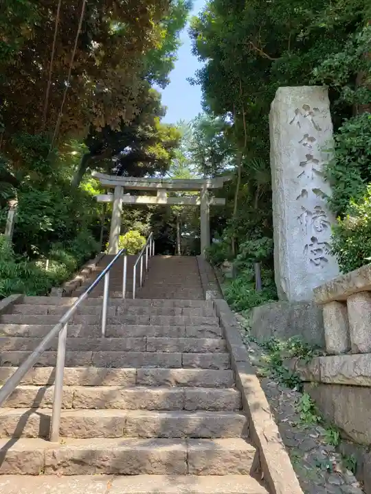 代々木八幡宮の鳥居