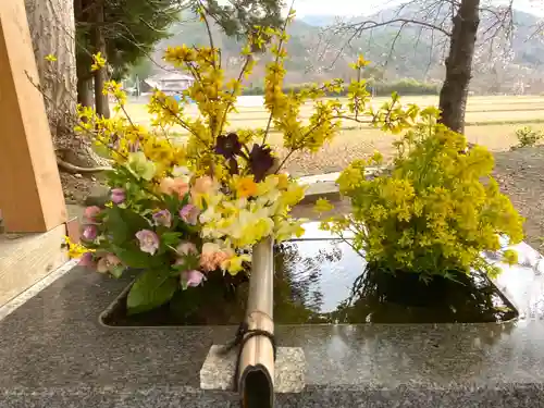 高司神社〜むすびの神の鎮まる社〜の手水