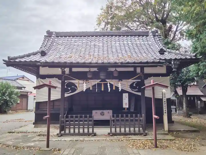 中村八幡神社の本殿・本堂