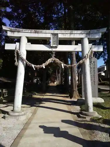 霞野神社の鳥居