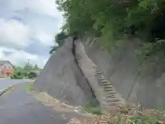 神社（名称不明）の周辺