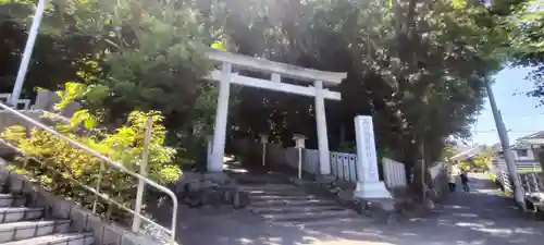 石切劔箭神社上之社の鳥居